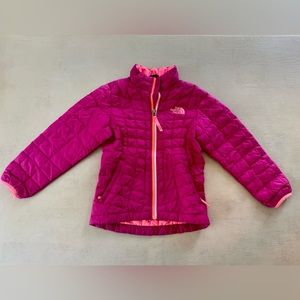 Kids Pink North Face Jacket Size XXS/5